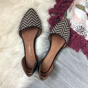 Jeffrey Campbell Woven Flats Size 8